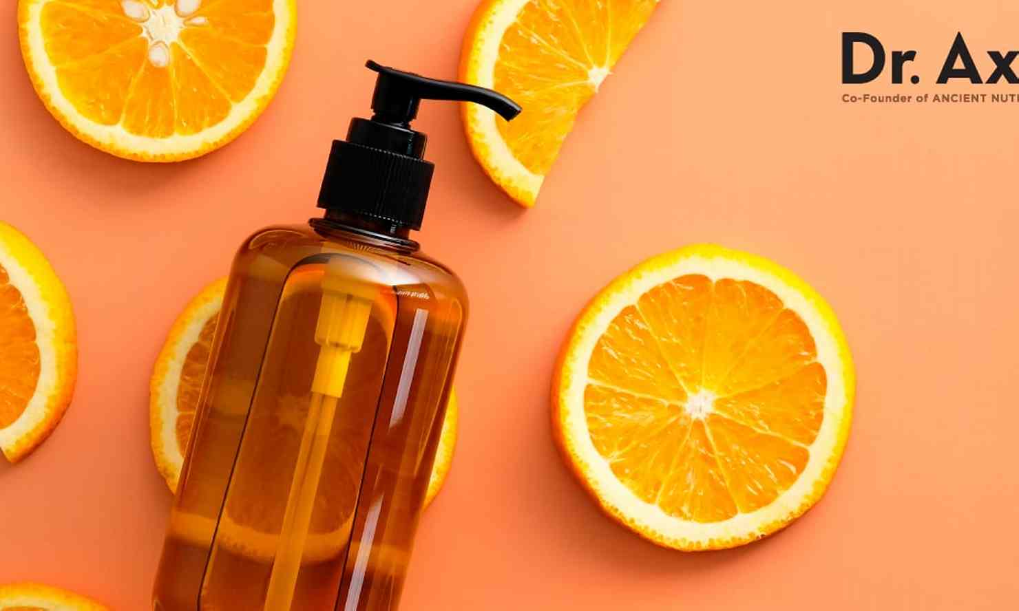 DIY Bathe Gel with Orange Important Oil and Shea Butter
